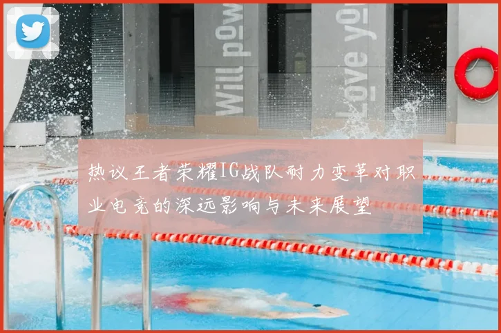 热议王者荣耀IG战队耐力变革对职业电竞的深远影响与未来展望